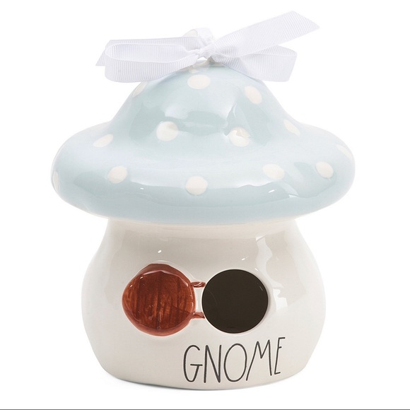 Rae Dunn GNOME Mushroom Birdhouse - Picture 2 of 3